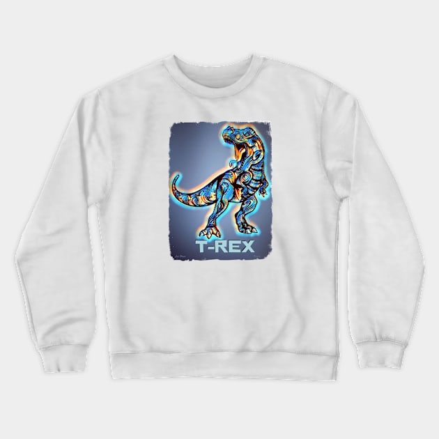 T-Rex 1.1 Crewneck Sweatshirt by Lees Tees